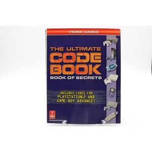 The Ultimate Code Book, Book of Secrets Prima Games 2001 PSX PS2 PC N64 Game Boy
